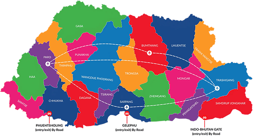 Domestic Air Service Map